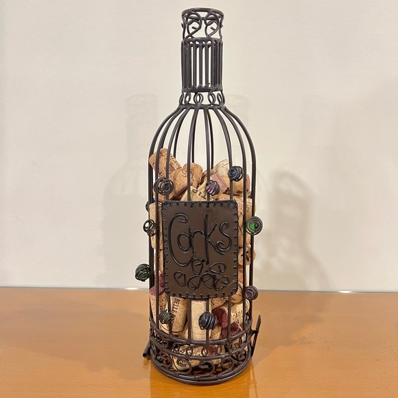 WINE BOTTLE CORK Metal Cage. - Picture 1 of 6